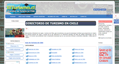 Desktop Screenshot of elturismo.cl